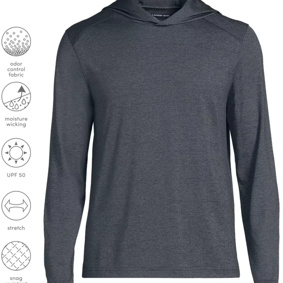 Unisex Rapid Dry Sun Protection Popover Hoodie