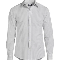 Unisex Short Coolmax Long Sleeve Button Front Shirt