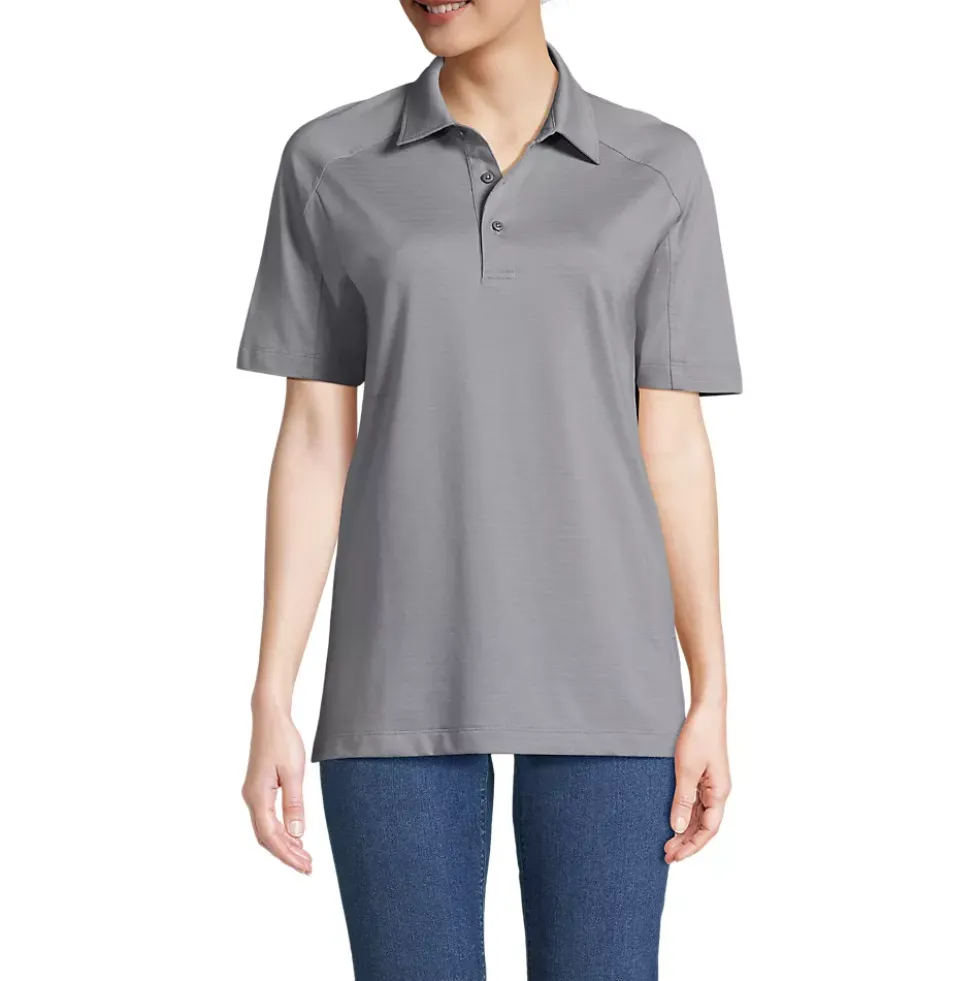 Unisex Short Sleeve Recycle Polo