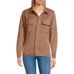 Unisex Sweater Fleece Shirt Jacket