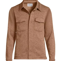 Unisex Sweater Fleece Shirt Jacket