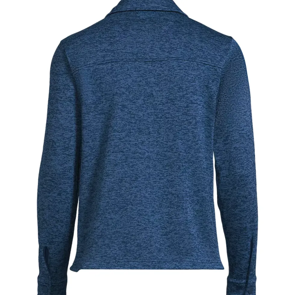 Unisex Sweater Fleece Shirt Jacket
