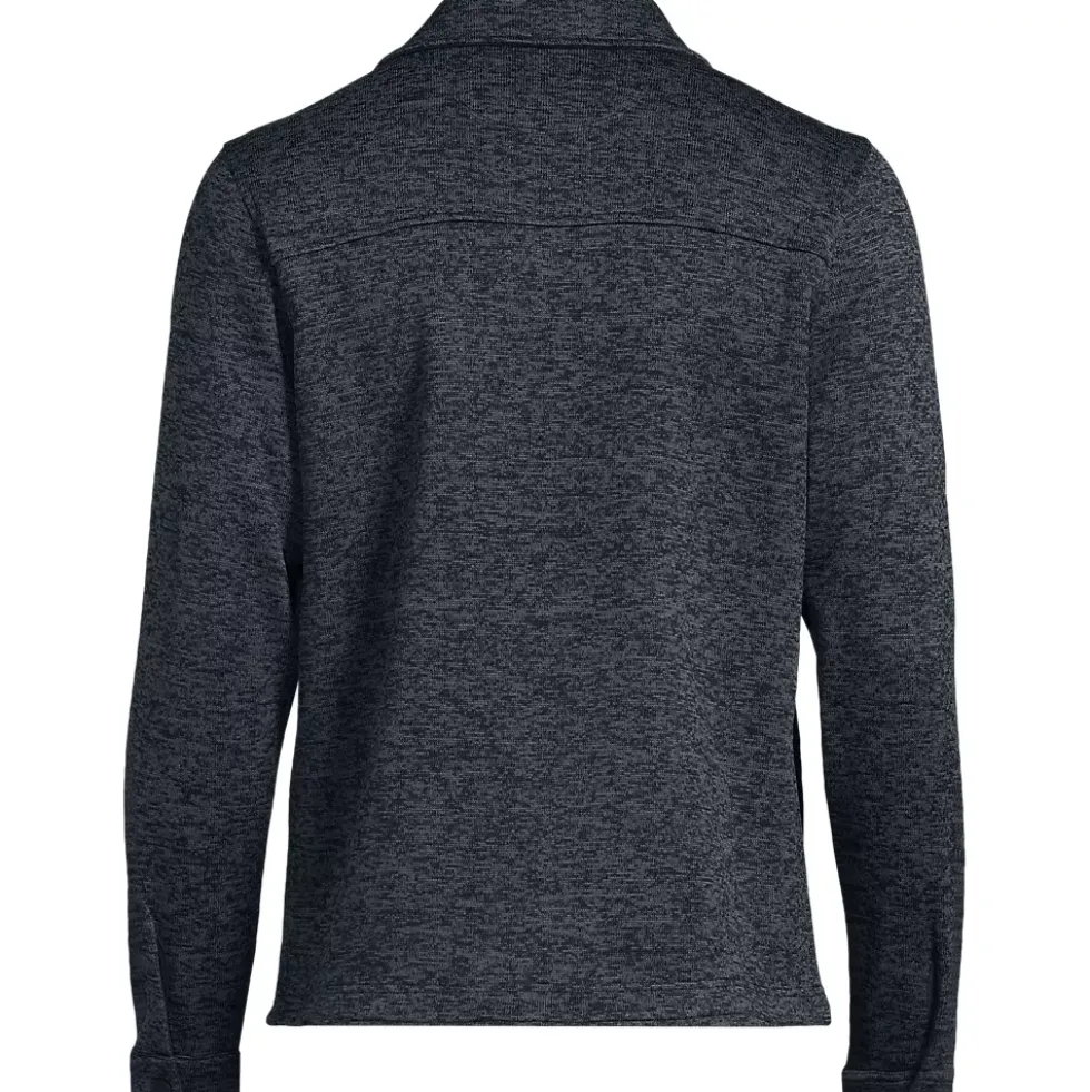 Unisex Sweater Fleece Shirt Jacket