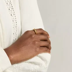 Water-Resistant Adjustable Metal Ring