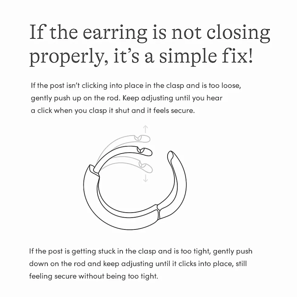 Water-Resistant Convertible Pearl Hoop Earrings