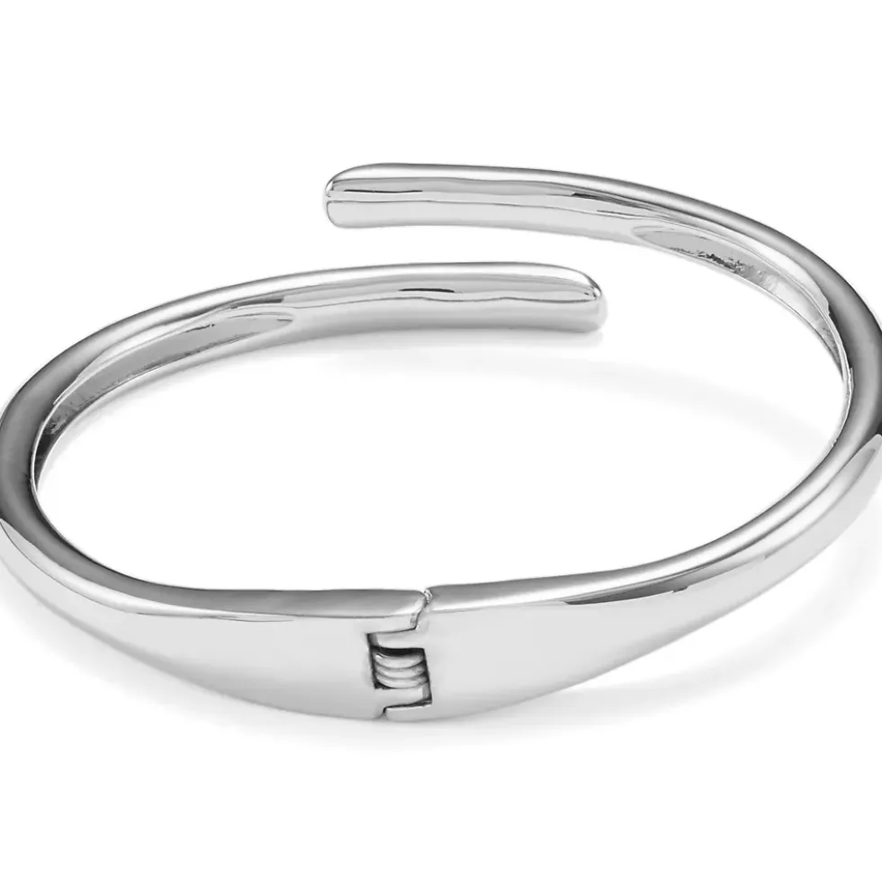 Water-Resistant Hinge Bangle Bracelet