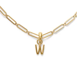 Water-Resistant Letter Charm