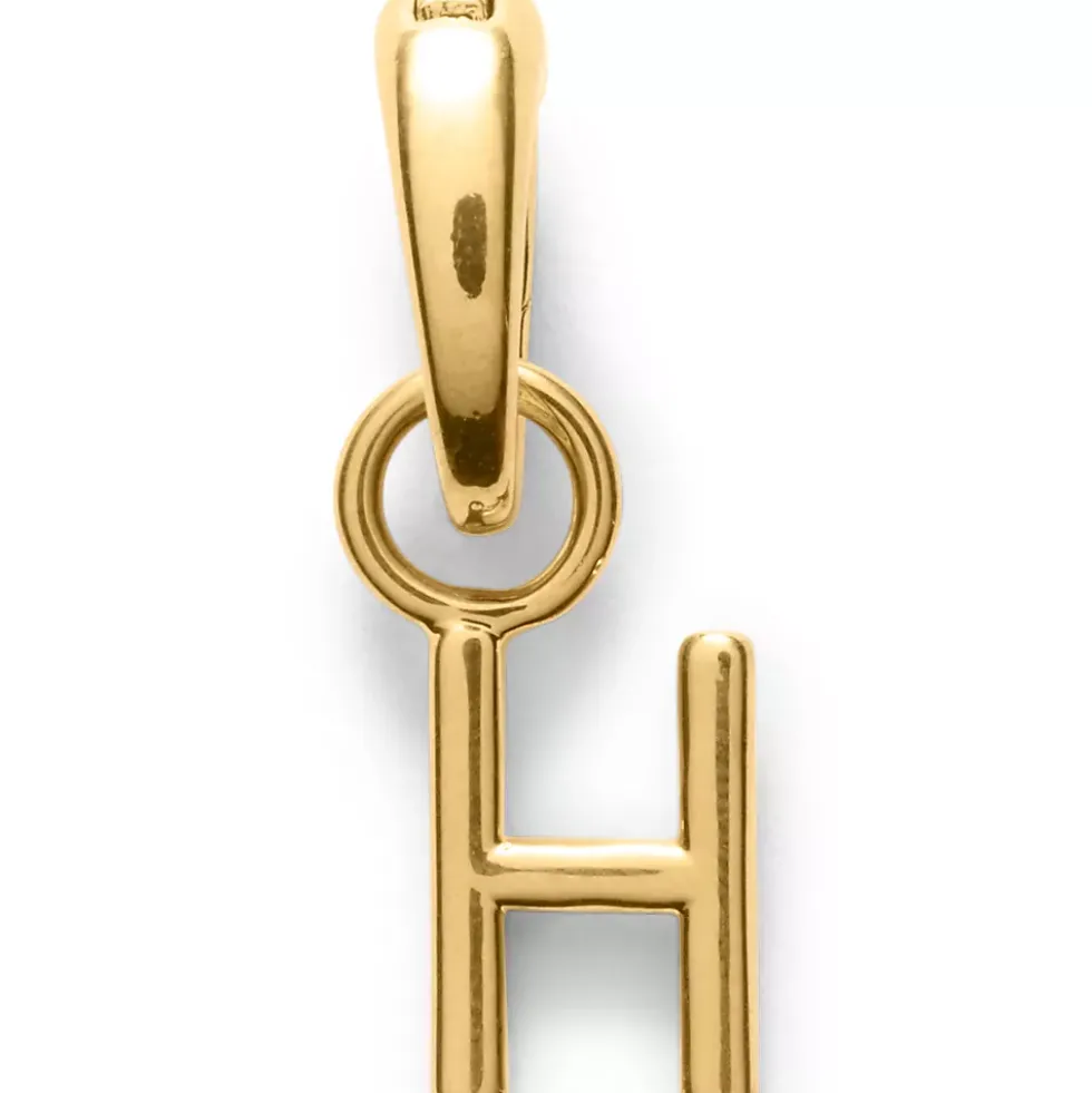 Water-Resistant Letter Charm