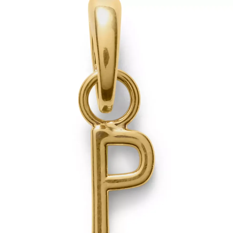 Water-Resistant Letter Charm
