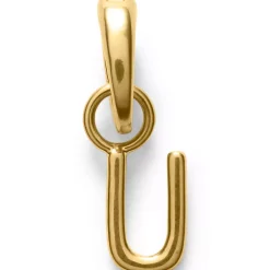 Water-Resistant Letter Charm