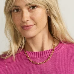 Water-Resistant Link Necklace