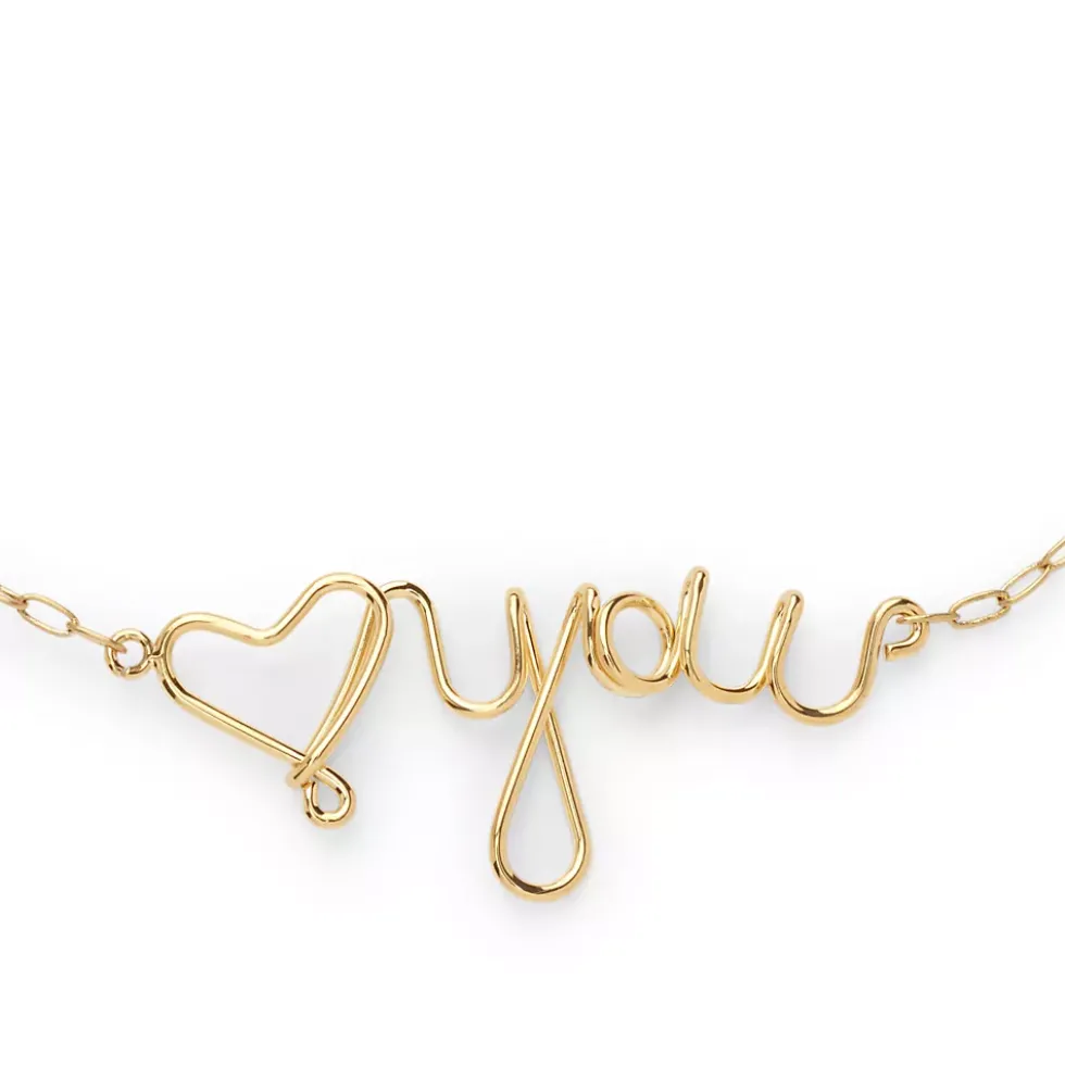 Water-Resistant Love You Necklace