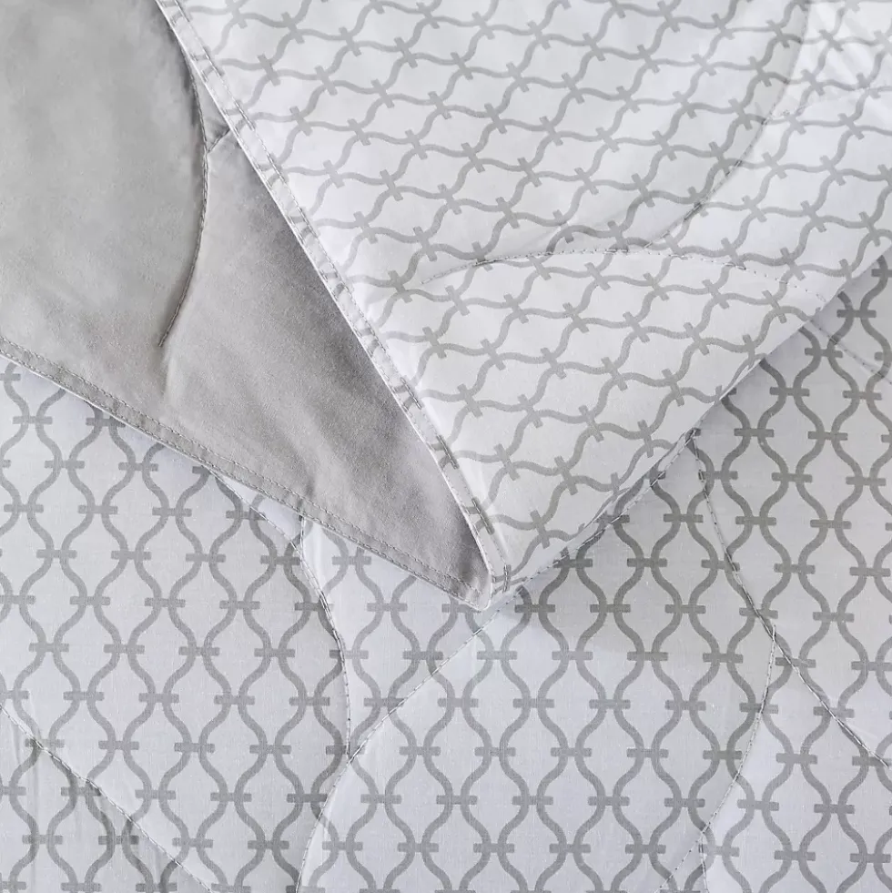 Waverly Antimicrobial Cotton Reversible Down Alternative Bed Blanket