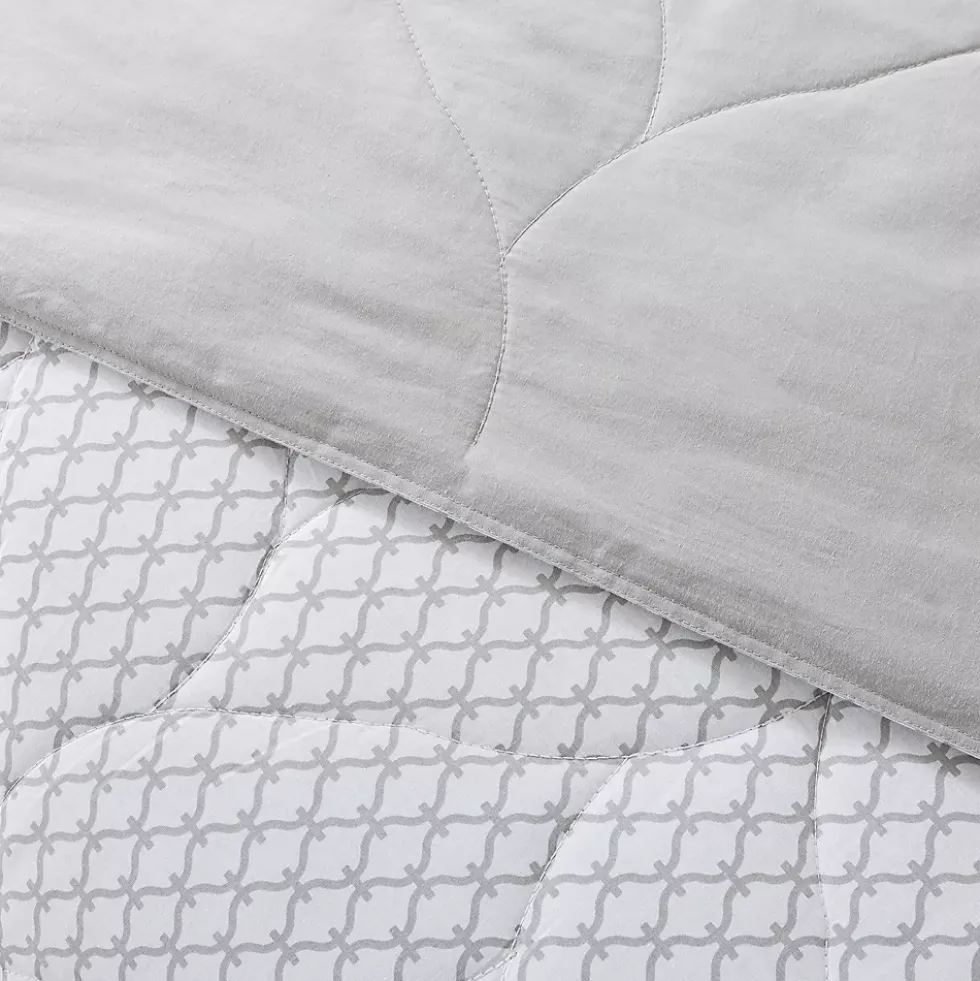 Waverly Antimicrobial Cotton Reversible Down Alternative Bed Blanket