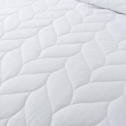 Waverly Antimicrobial Cotton White Duck Down and Feather Bed Blanket