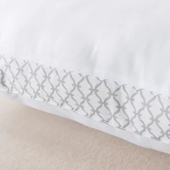 Waverly Antimicrobial 180 Thread Count Cotton Down Alternative Gusseted Bed Pillow