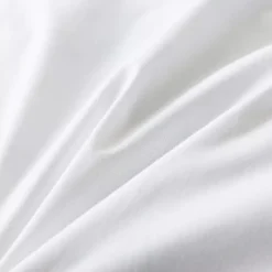 Waverly Antimicrobial 233 Thread Count Cotton White Duck Down and Feather Blend Bed Pillow