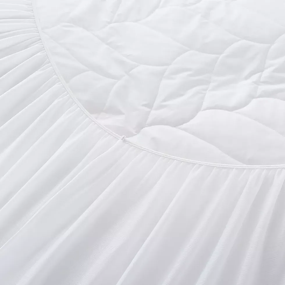 Waverly Cotton Quilted Dual Chamber Down Alternative and Duck Feather Mattress Topper