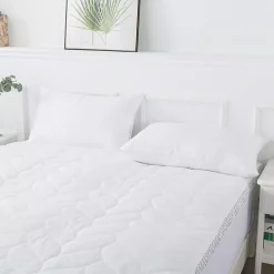 Waverly Cotton Quilted Dual Chamber Down Alternative and Duck Feather Mattress Topper