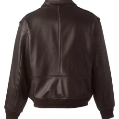 Willis and Geiger Leather Bomber Jacket