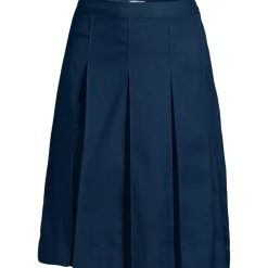 Women's Above the Knee Box Pleat Skirt