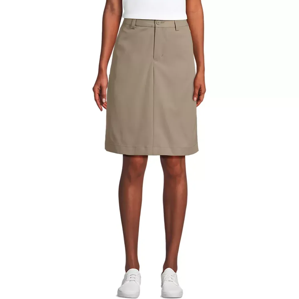 Women's Active Performance Chino Skort Top of the Knee