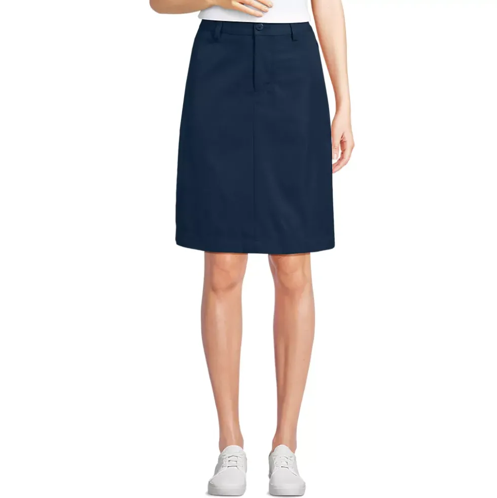 Women's Active Performance Chino Skort Top of the Knee