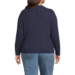 Women's American Flag Drifter Cable Sweater