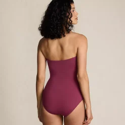 Women's Bandeau Cut Out One Piece