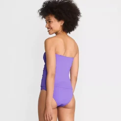 Women's Bandeau Tankini Swimsuit Top