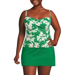 Women's Bandeau Tankini Swimsuit Top