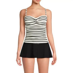 Women's Bandeau Tankini Swimsuit Top