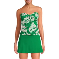 Women's Bandeau Tankini Swimsuit Top