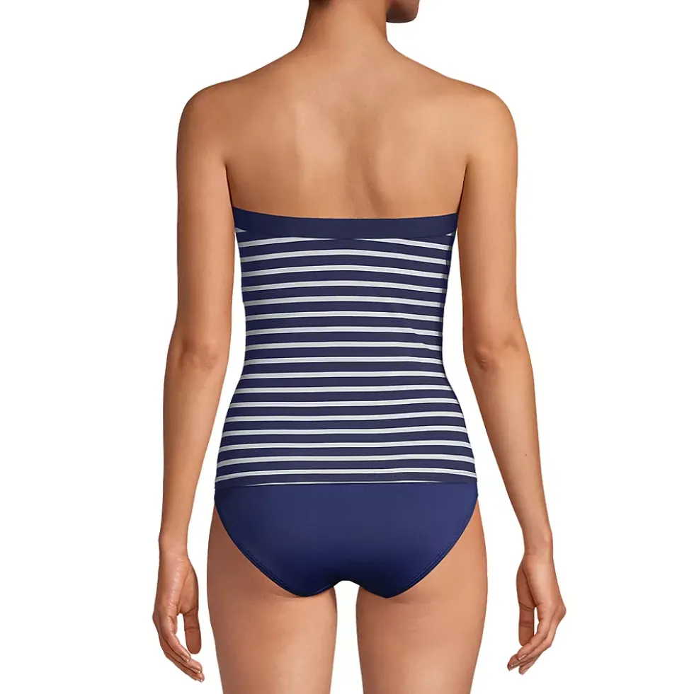Women's Bandeau Tankini Swimsuit Top