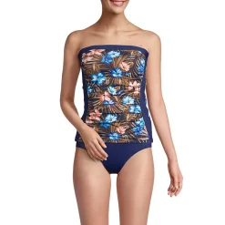 Women's Bandeau Tankini Swimsuit Top