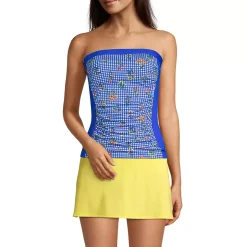 Women's Bandeau Tankini Swimsuit Top