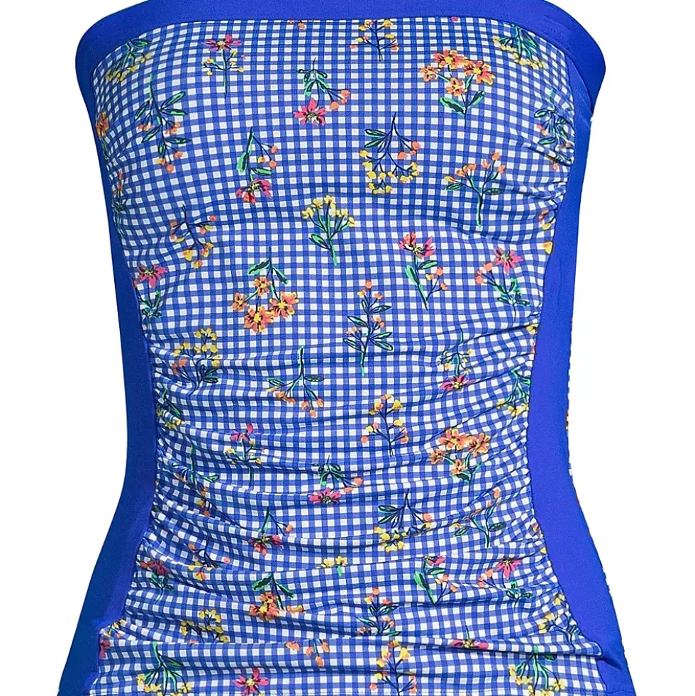 Women's Bandeau Tankini Swimsuit Top
