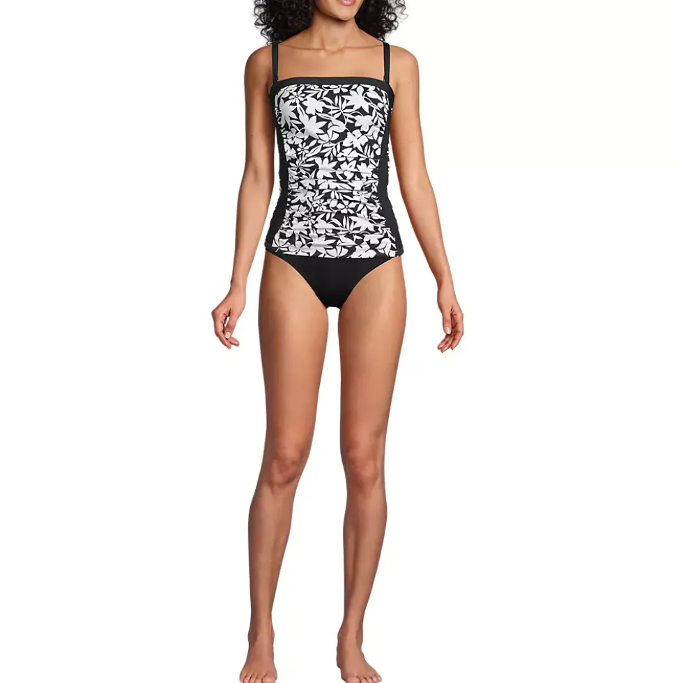 Women's Bandeau Tankini Swimsuit Top