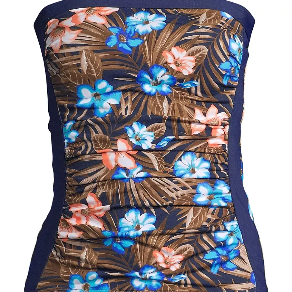 Women's Bandeau Tankini Swimsuit Top