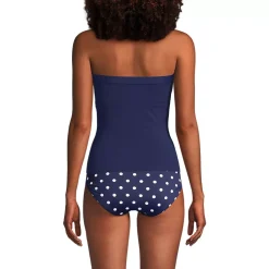 Women's Bandeau Tankini Swimsuit Top