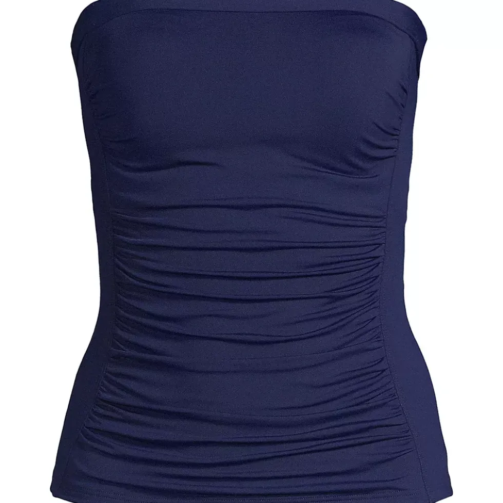 Women's Bandeau Tankini Swimsuit Top