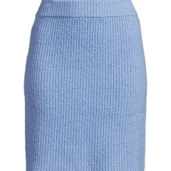 Women's Boucle Shaker Above the Knee Sweater Skirt