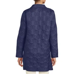 Women's Bow Quilted Insulated Coat