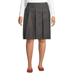 Women's Box Pleat Skirt Top of Knee