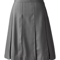 Women's Box Pleat Skirt Top of Knee
