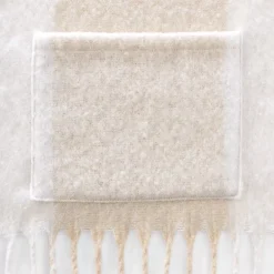 Women's Brushed Blanket Fringe Scarf