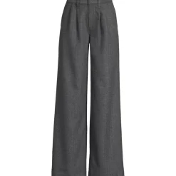 Women's Brushed Flannel Mid Rise Wide Leg Trousers