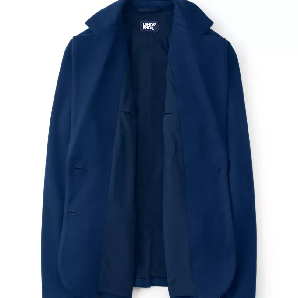 Women's Brushed Ponte Traditional Blazer