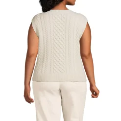 Women's Cable Vest Sweater