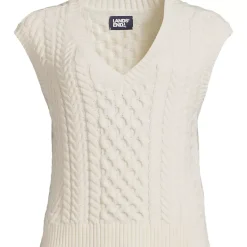 Women's Cable Vest Sweater